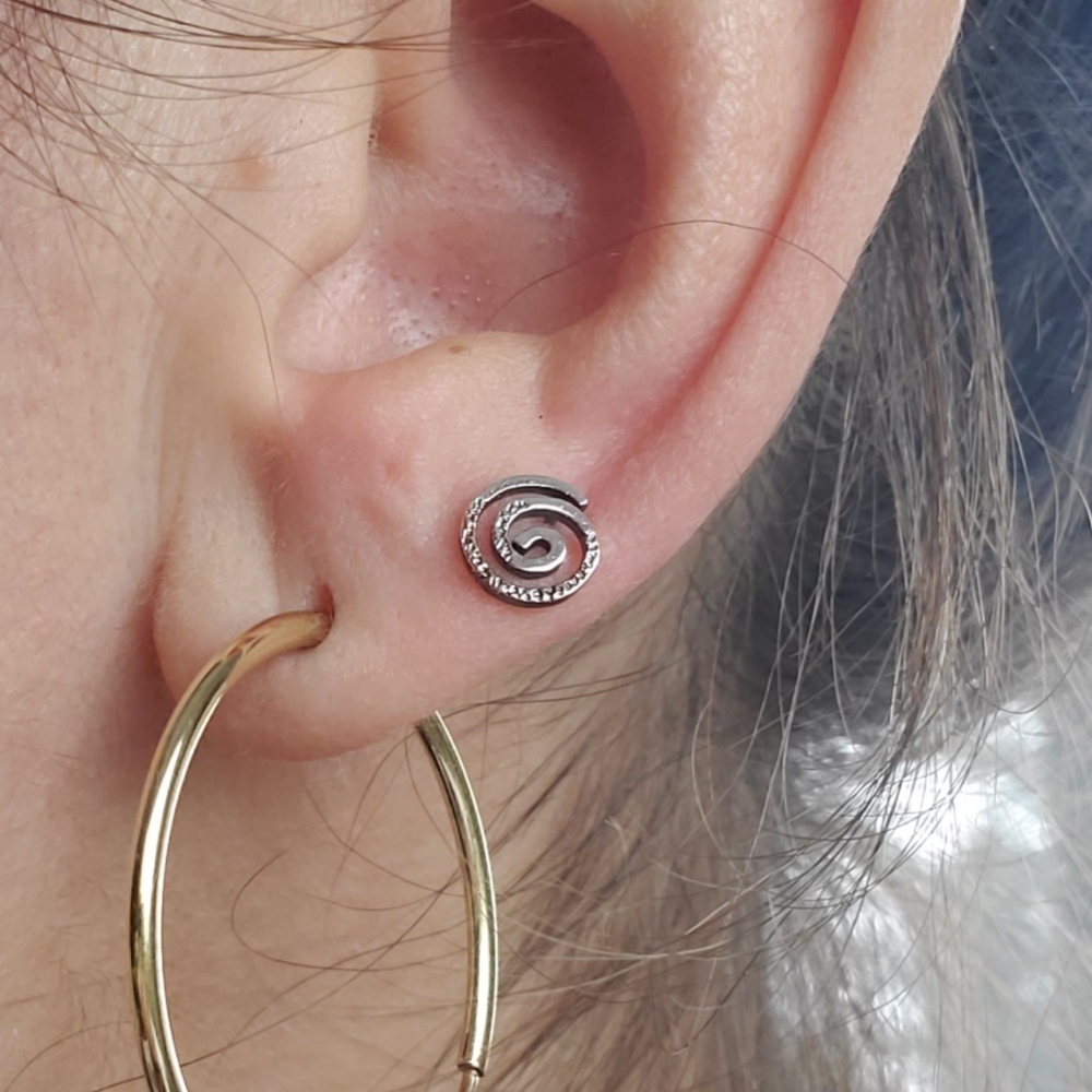 925 silver studs - Picture 4 of 4